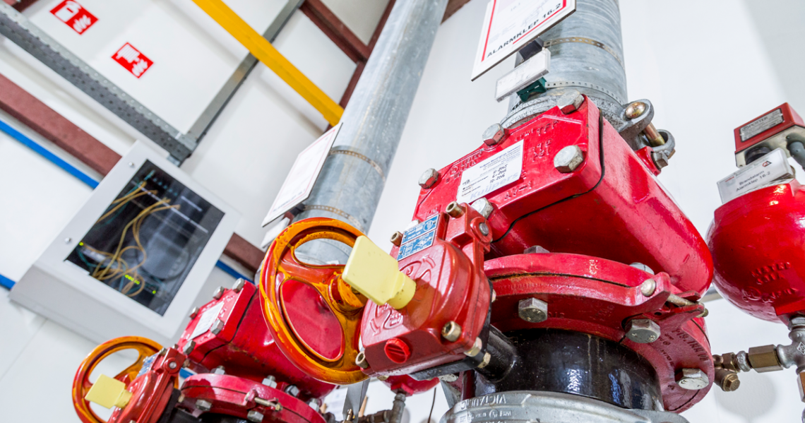 Kingspan-Unidek-sprinkler-alarmpost