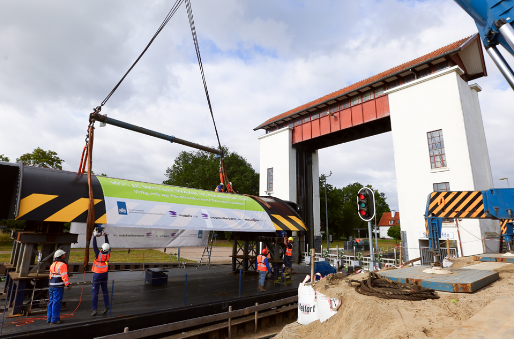 Aankomst sluisdeur 2