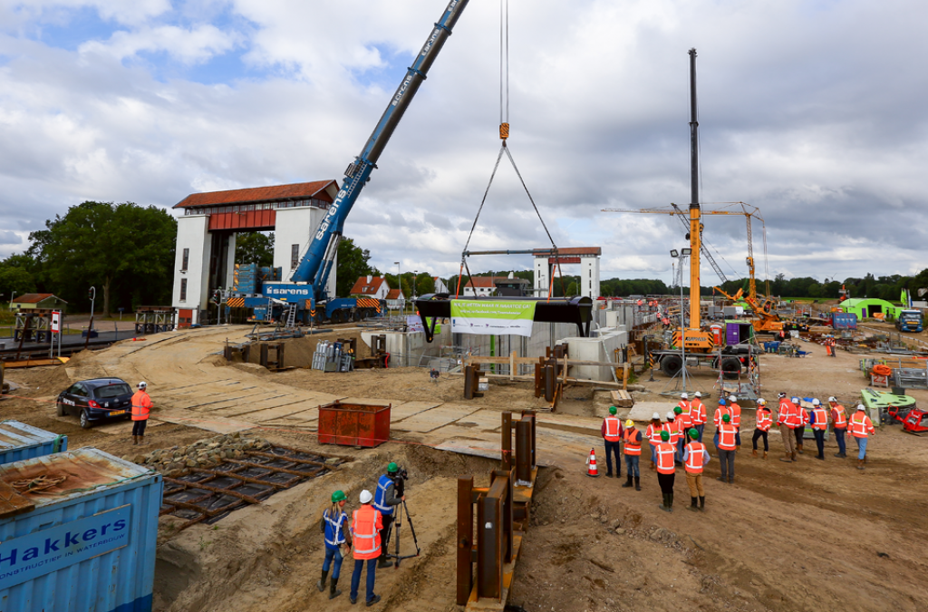 aankomst sluisdeur 4