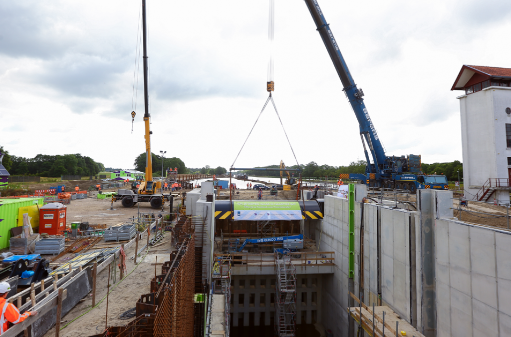 aankomst sluisdeur 6