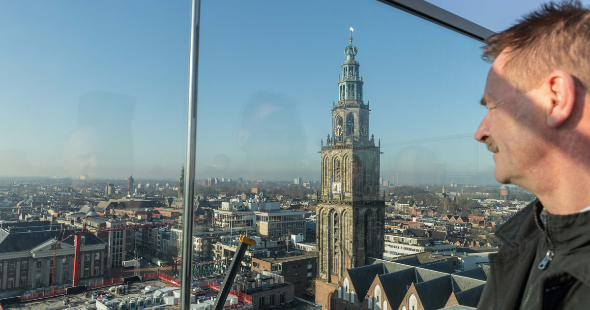 Groningen-uitzicht-vanaf-het-dak