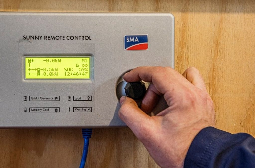 Sunny remote control zelflerende woningen