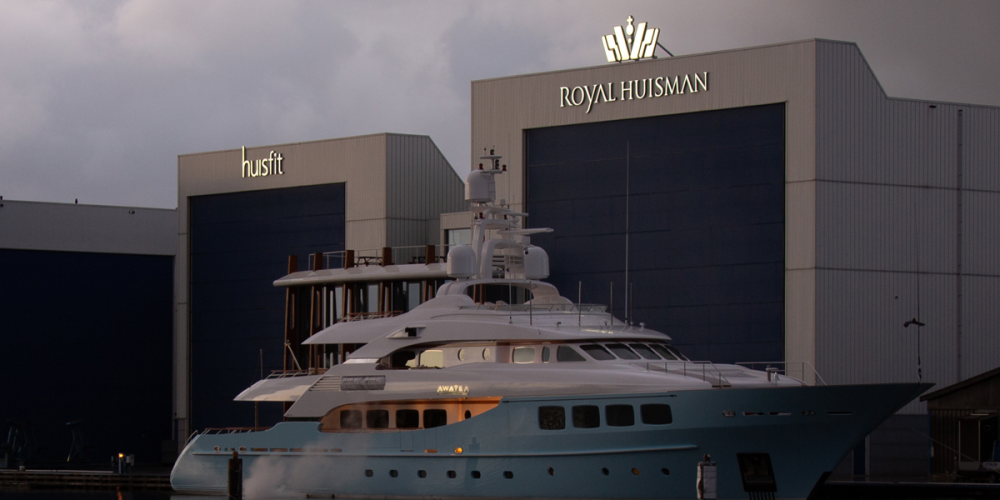 Royal Huisman openingsfoto