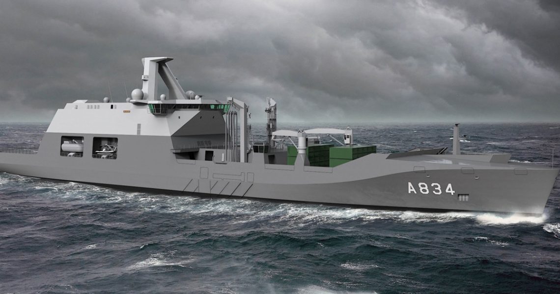 Zr.Ms. Den Helder artist impression