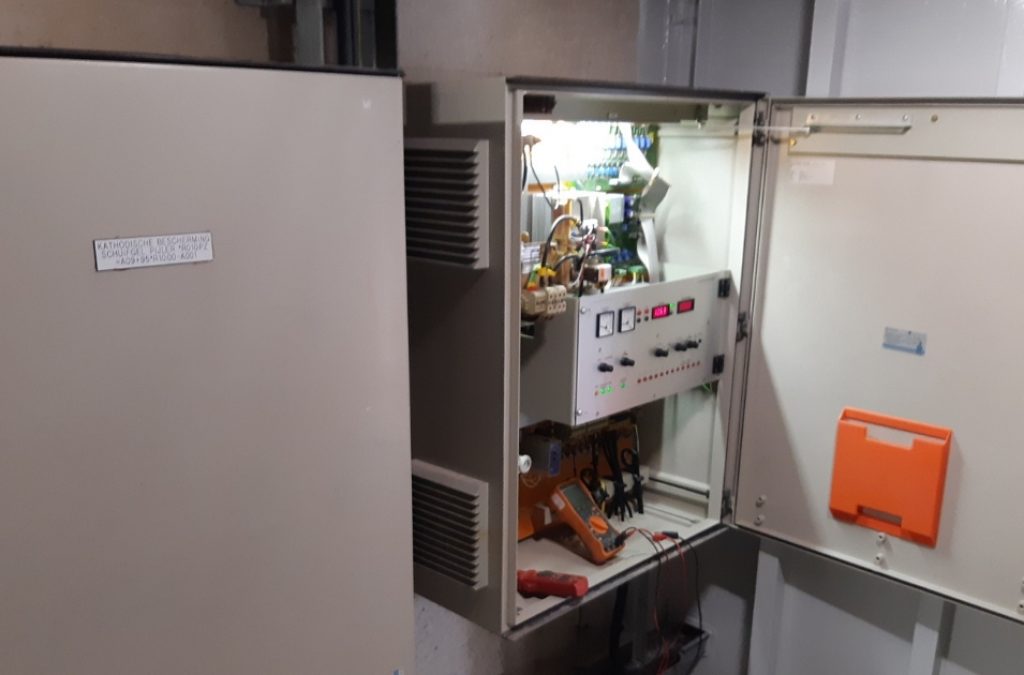 Oosterscheldekering kathodische bescherming