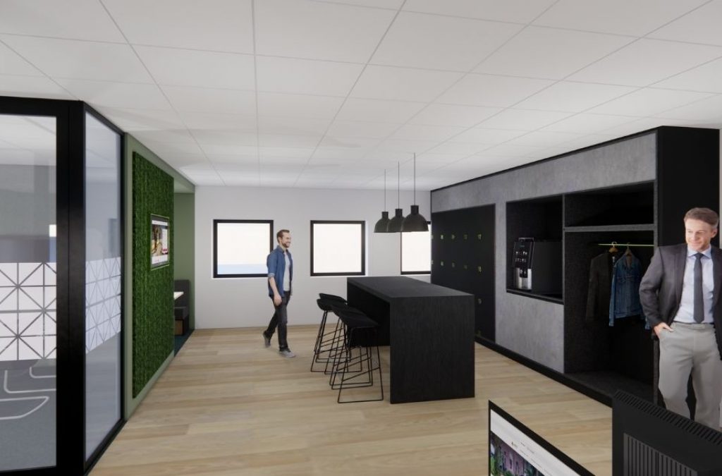 Artist impression Enexis-kantoor