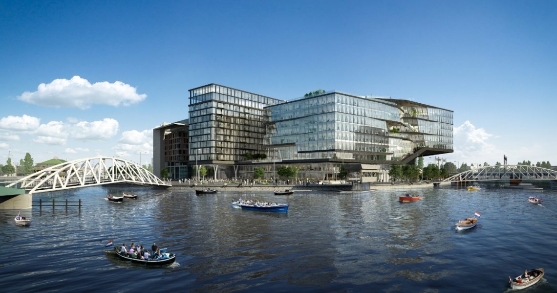 Booking.com hoofdkantoor vooraanzicht